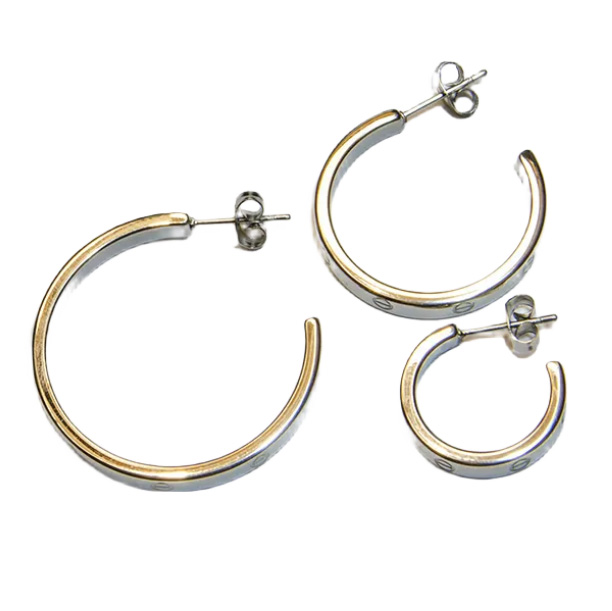 Çelik Küpe Tek Taraflı No:1201