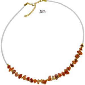 Akik Doğal Taş Kolye